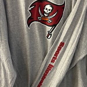Gray Tampa Bay Buccaneers Sports Illustrated Long Sleeve Shirt